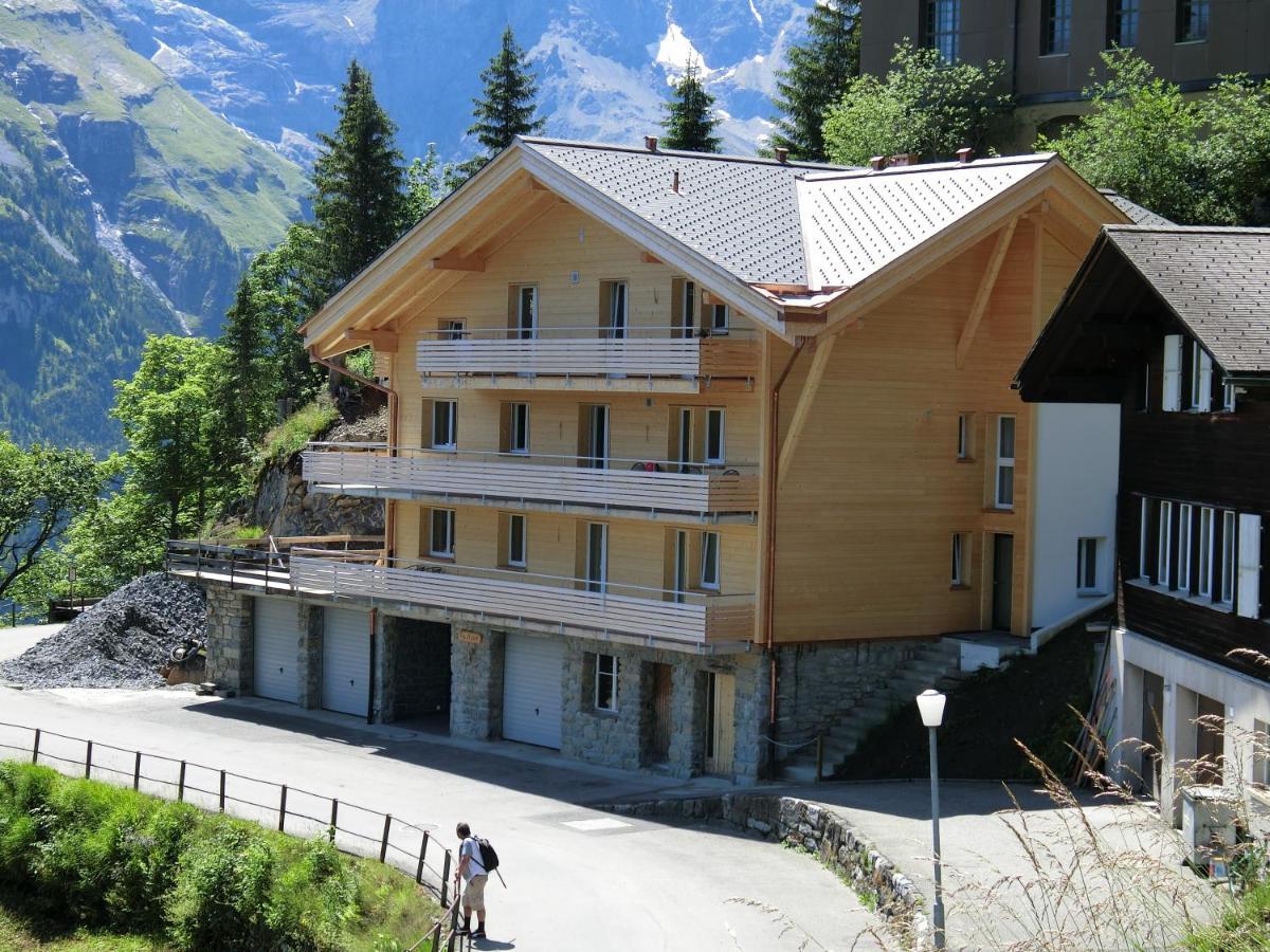 Chalet Raufthubel Mürren Exterior foto